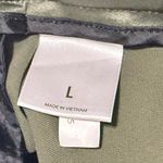 EXPRESS  Olive Green Drawstring Pull On Pants Large Photo 5