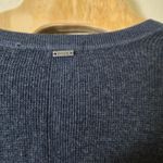 prAna Milani Organic Cotton Wool Blend V- Neck Pullover Jumper Sweater Medium Photo 3