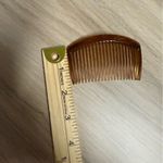 Vintage Plastic Brown Hair Comb Photo 4