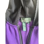 Ralph Lauren Active LRL Purple Black Hoodie Sweatshirt Size M Photo 5