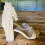 Jeffrey Campbell x Revolve Rowboat Ankle Strap Woven Espadrille Sandal Heel 9.5 Photo 7
