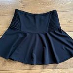 YA Los Angeles Moto Mini Skirt SZ L Black Exposed Zipper Skater Goth Punk NWT Photo 0