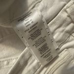 Good American  good legs white raw hem high waisted skinny jeans Size 14 Photo 4