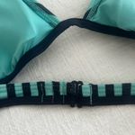 Aerie  M Striped blue and Black Bikini Top Photo 4