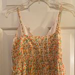 WAYF  Floral A-Line Skirt in Yellow and Green Photo 4