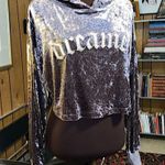 Essue Velvety Cropped Sweatshirt DREAMER hoodie, Photo 3