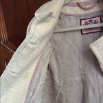 Juicy Couture Vintage Cream Pea Coat with Gold Buttons small Photo 4