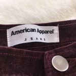 American Apparel Velvet High Waist Pant Photo 5