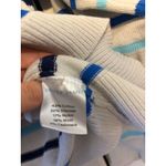 Draper James  Striped Sweater Womens XL Blue White Black‎ Cotton Blend Photo 4