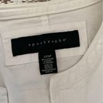 Apostrophe  White Blazer Large Petite EUC Photo 1