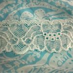 Victoria's Secret Victoria Secret Vintage Lingerie Babydoll Blue Flyaway Lace‎ Trim Chemise Size L Photo 4