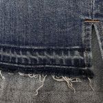 Madewell Distressed Raw Step Hem Jean Mini Skirt Women’s 30 Blue Grunge Western Photo 3