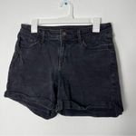 Arizona Jeans Arizona Jean Company Black Charcoal Jean Shorts Mid-Thigh Length Photo 5