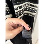 Morgan Carper Anthropologie Black Wide Leg Embroidered Tribal Jumpsuit Size 8 Photo 7