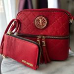 Steve Madden Deluxcity Red Bag, crossbody and  red wallet Photo 0