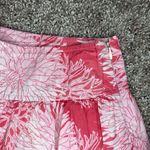 Gap  pink floral ruffled flowy skirt Photo 3