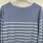 Sail To Sable STS Blue White Striped Sweater Dress 3/4 Length Sleeves Size XL Photo 5