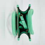 Gucci Monogram Jumbo GG Supreme Dollar Logo Pepper Mint Calfskin Mini Tote Bag Photo 8