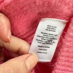 Talbots  Boat Neck Rib Knit Sweater Boat Neck Size Medium Pink Pullover Stretch Photo 5