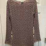 Cache  Beige Tan Brown Sweater Large Photo 0