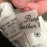 Vintage White Leather Mini Skirt Size 12 Photo 6