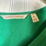 Soft Surroundings  Destin Green Cold Shoulder Dress Photo 4