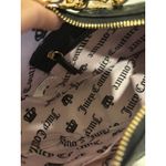 Juicy Couture ‎ Black Embossed Logo Chain Strap Hobo Bag Purse Set 2 Piece Photo 7