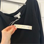 She & Sky NWT  black one shoulder long sleeve wide leg jumpsuit Photo 2