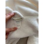 Pottery Barn  Womens Size XL Plush Long Bath Robe Ivory Belted Pockets‎ Luxury Photo 2