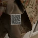 Talbots Vintage Jacket Womens 4 Pure Silk Asian Elephant Button Up Photo 7