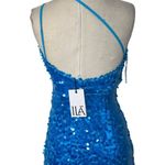 ILA Adria Sequin Dress in Blue 38 New Womens Long Formal Maxi Gown Size undefined Photo 7