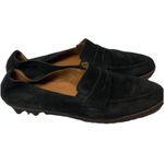 Paul Green Sadie Loafer Black Suede Leather Soft Footbed Women’s Size US 10 Photo 2