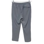 Gray Athletic Pants Womens M Elastic Waist Zip Pockets Athleisure Sporty Comfort Size M Photo 1