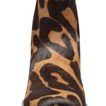 Louise et Cie New Zareb3 Genuine Calf Hair Platform Bootie Multi Leopard Boot 6 Photo 1