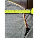 Gray Miles by Madewell Embroidered Trim Crop Oversize Sweatshirt Beautiful, XS Photo 4