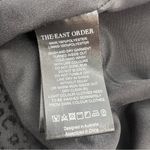 The East Order Black Animal Print Ruched Asymmetrical Hem Bodycon Mini Dress S Photo 6