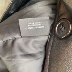 Vintage Black Trump Marina leather women’s jacket medium Photo 8