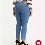 Levi's Levi’s Premium Wedgie Fit Skinny Plus Size Distressed Hem Ankle Cropped Jean Photo 63