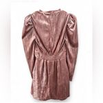 Rachel Parcell  Bridal Rose Velvet V Neck Mini Dress Sz 12. Photo 3