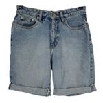 Tommy Hilfiger Vintage  Denim Shorts Size 8 Light Wash High Rise Cotton Casual Photo 0