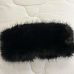 Black Faux Fur Headband Photo 2