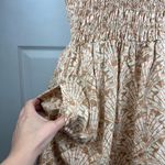 Madewell Lucie smocked tank linen-blend mini dress Photo 6