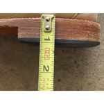 ADELANTE Shoe Co. Women’s Sz 8.5 Brown Penny Loafer Cream Slip On Leather Shoes Photo 4