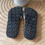 Birkenstock ‎ Papillio Madrid Purple and White Argyle Sandals Photo 3