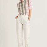 Lucky Brand Pink Buffalo Check Flannel Shirt MEDIUM NWOT Photo 3