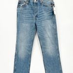 RE/DONE  90's High Rise Loose Jeans Blue Haze Size 30 NWT Photo 1