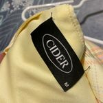 Cider  Light Yellow Satin Blouse Photo 4