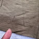 House of Harlow 1960 Pants Large Wide‎ Leg High Waist Pleated Lined Olive Preppy Green Photo 6