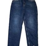 ZARA Ripped-Hem Mom Jeans high rise distressed sz 8 Photo 0