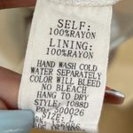 In February Cream Floral Tiered Maternity Mini Dress Pink Size L Photo 6